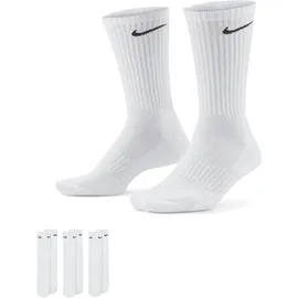 Nike Everyday Cushioned Crew-Trainingssocken White/Black 34-38