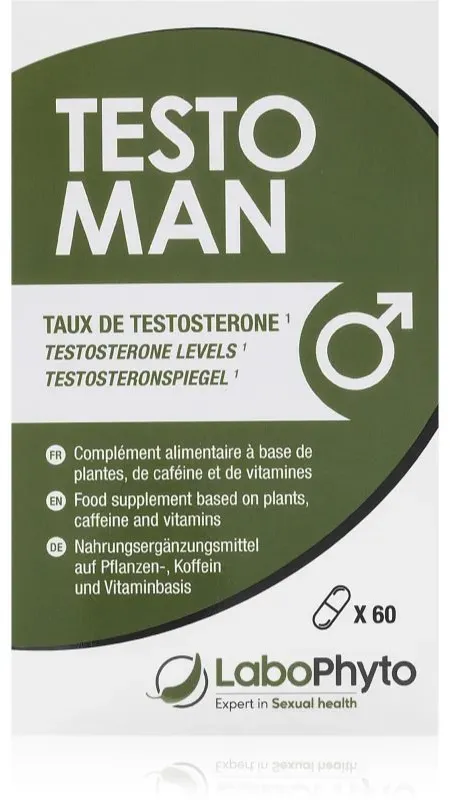 Labophyto Testoman Nahrungsergänzungsmittel für Ihr Wohlbefinden 60 KAP