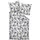 JANINE MIYU Marine/Silbergrau/Weiß 200 x 200 cm + 2 x 80 x 80 cm