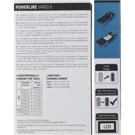 Ansmann Universalladegerät Ansmann Powerline Vario mit verschiebbaren Ladekontakten für Akkupack, Kamera, Camcorder, Telefon, AA, AAA
