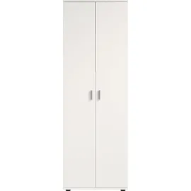 trendteam Mehrzweckschrank 60 x 176 x 35 cm 2-türig / weiß