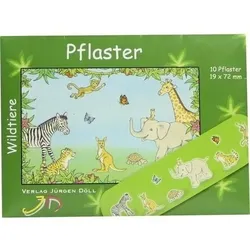 KINDERPFLASTER Wildtiere Briefchen 10 St