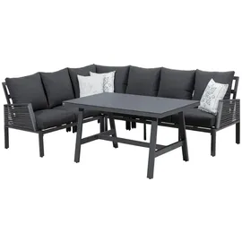 Primaster Apulia Dining Lounge-Set greyline