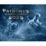 Heel Patronus Kalender für Potterheads 2025 XXL-Wandkalender: 12 magische Schutzwesen von Harry Potter, Ron, Hermine & Co.