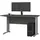 akord furniture factory Akord Bm135 in der Farbe Graphitgrau B135 x H76 x T60 cm