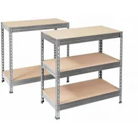 Karat Schwerlastregal Grizzly Anthrazit-Grau Traglast bis 1250 kg 180