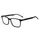 Hugo Rechteckig Azetat Brillen in Grey Black für Herren, Brille mit Sehstärke, optional mit Sonnenbrillen tönung oder Blaulichtfilter (Modell Hg 1074)