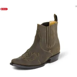 Stars & Stripes Cowboy-Stiefelette Herren Braun 40