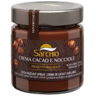 Crema Cacao e Nocciole Senza Glutine - Sarchio 200 g
