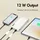 Logilink Powerbank 10000 mAh, 2x USB-A USB-C, schwarz