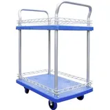 VISO Servierwagen 150 kg Blau/Silber
