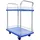 VISO Servierwagen 150 kg Blau/Silber