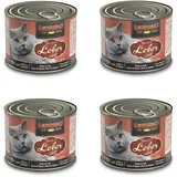 LEONARDO Reich an Leber Nassfutter 6 x 200 g
