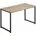 Tectake Schreibtisch Flint Braun