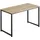 Tectake tectake® Schreibtisch, Industrial Style, große Beinfreiheit, Höhe 76,5 cm