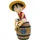 TEKNOFUN Luffy Barrel Alarm Clock blau/braun/rot/gelb