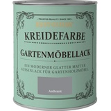 Rust-Oleum Kreidefarbe Gartenmöbellack Anthrazit matt 750 ml