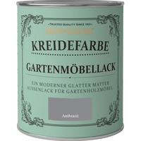 Rust-Oleum Kreidefarbe Gartenmöbellack Anthrazit matt 750 ml