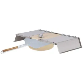 Moesta Pizzaofen-Grillaufsatz 600-900 mm Edelstahl weiß