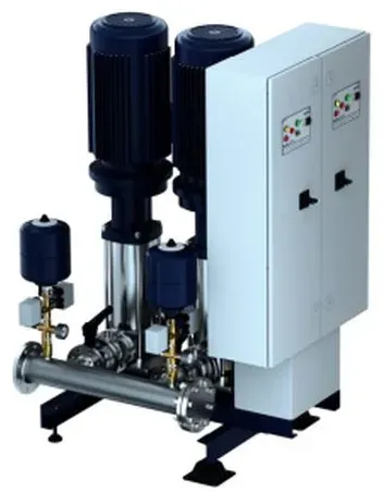 KSB Feuerlöschanl. HyaDuo 2DFL 2/4006-2 mit 2 Pumpen Movitec 40/6-2 B, 18,5 kW