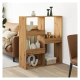 vidaXL Raumteiler Artisan-Eiche 100x33x115 cm Holzwerkstoff