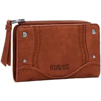 DESIGUAL Mone Embro Patch Emma Geldbörse braun