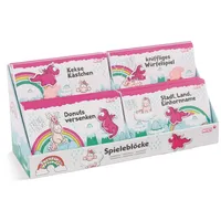 NICI 45706 Spieleblöcke Theodor & Friends, 4 Designs im