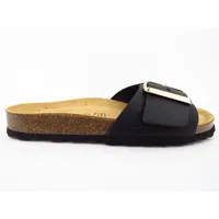 CAMEL ACTIVE Damen Sandalen mit Metallschnalle Schwarz, womenswear-38 - 38 EU