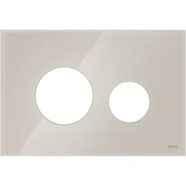 TECE TECEloop WC-Blende 9240617 Glas lichtbeige, für WC-Betätigungsplatte