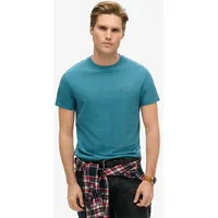 Superdry Rundhalsshirt »ESSENTIAL LOGO EMB TEE« Superdry Alaskan Blue