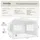 Tectake tectake® Pavillon, 3 x 3 m, im Stecksystem, mit UV-Schutz, wasserdicht,