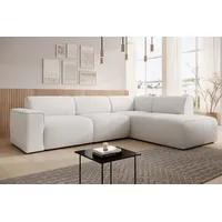 AXLIVING Couch Sofa L Form Didim L Weiß – 292 cm, stilvoll & bequem R