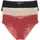 DORINA Slip 3 St. Beige/Schwarz  L