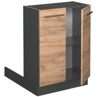 Vicco Kochinsel Fame-Line 60 x 82 x 70 cm Anthrazit