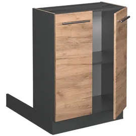 Vicco Kochinsel Fame-Line 60 x 82 x 70 cm Anthrazit