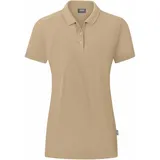 Jako Organic Poloshirt Damen sand 38