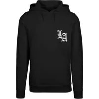 Mister Tee Los Angeles Circle Hoody in Schwarz, L