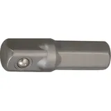tecwerk Adapter Antriebs-6-KT.1/4 Zoll Abtriebs-4-KT.1/4 Zoll L.25 mm