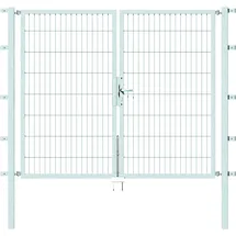 GAH Alberts Alberts Stabgitter Doppeltor Flexo 200 x 160 cm 6/5/6 feuerverzinkt zE