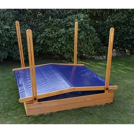 Promadino Sandkasten "MULTI" + Dach