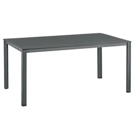 Kettler Cubic Gartentisch 160 x 95 x 74 cm Anthrazit/Anthrazit