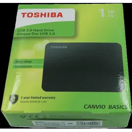 Toshiba Canvio Basics 1 TB USB 3.2 HDTB410EK3AA