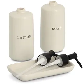 Zeller Present Seifen- und Lotionspender Aus Keramik