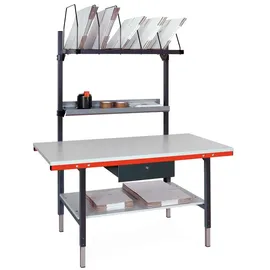 rocholz Packtisch Stahl 1600 x 800 mm höhenverstellbar