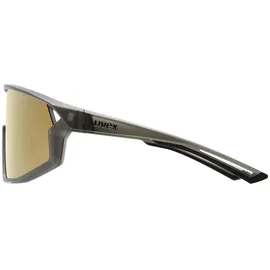 Uvex Skyryse Sportbrille - Smoke Gray Matt - Mirror Gold