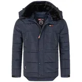 Rock Creek Winterjacke blau L