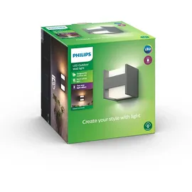 Philips myGarden Arbour Wandleuchte, LED, 2-flammig, 8718696131237,
