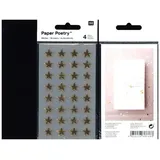 Rico Design Sticker Sterne gold 13 mm
