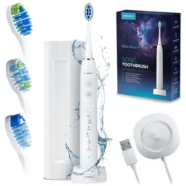 Berdsen Galaxy Schallzahnbürste Weiß + Reiseetui