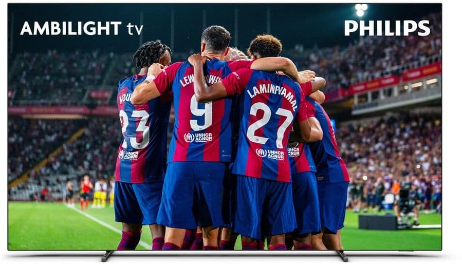 65OLED708/12 OLED Fernseher 165,1 cm (65 Zoll) EEK: G 4K Ultra HD (Chrom, Grau)  jetzt Chance auf ein Trainingscamp beim FC Barcelona sichern!*